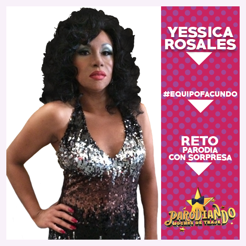 Parodiando's tweet photo. .@YekaRosales parodia a "Donna Summer" #HoyGana https://t.co/RdKMipbP3J