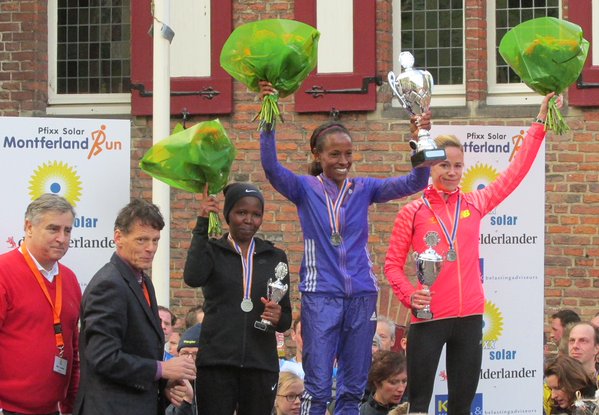 EthiopiaOnline's tweet photo. What a comeback victory for #Ethiopia's Meseret Defar. She won the Pfixx Solar Montferland Run @Montferland_Run https://t.co/oKgCnddk9W