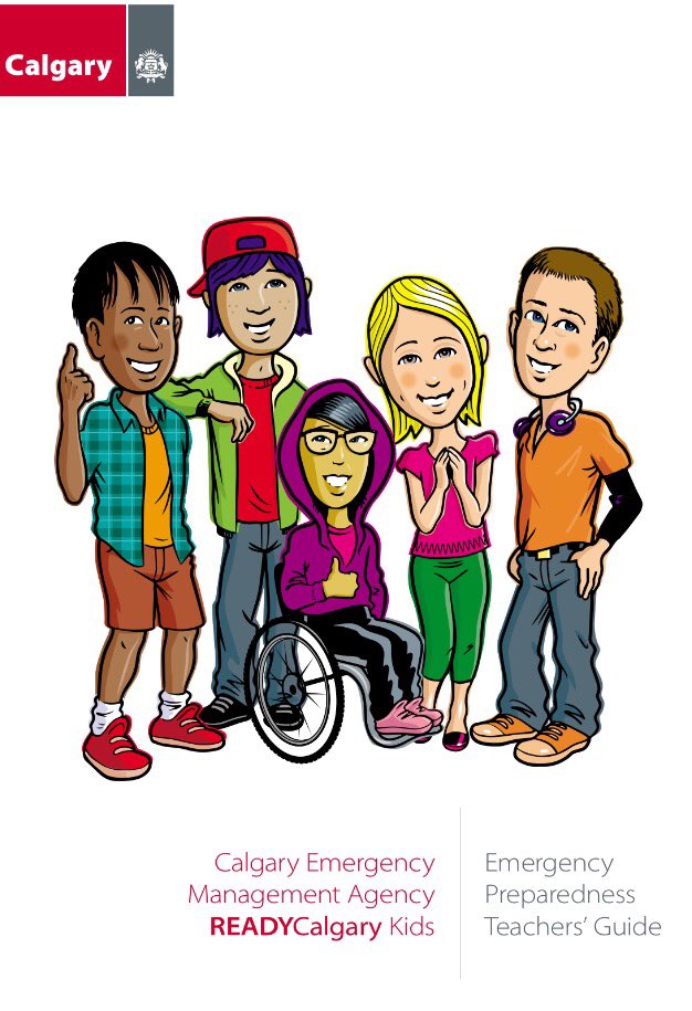 iceTyyc's tweet photo. #READYCALGARY #kids #emergency preparedness teachers guide now available. Call 3-1-1 #yyc https://t.co/f5B5NNw9RD