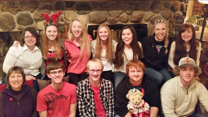 CCEMavBand's tweet photo. CCE Senior Music Students gathered for our annual Christmas party. https://t.co/v9MVpfBkqU