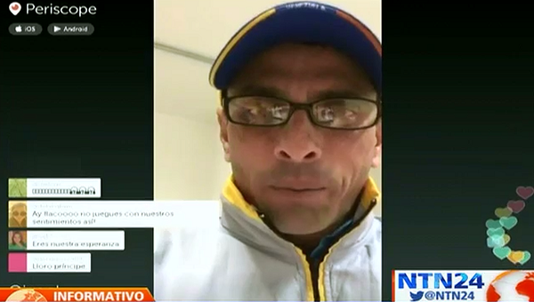 NTN24's tweet photo. Hoy ganó el camino que nos permitirá cambiar para siempre a Venezuela: Henrique Capriles https://t.co/czjWbv3dFu https://t.co/G75xQp48F1