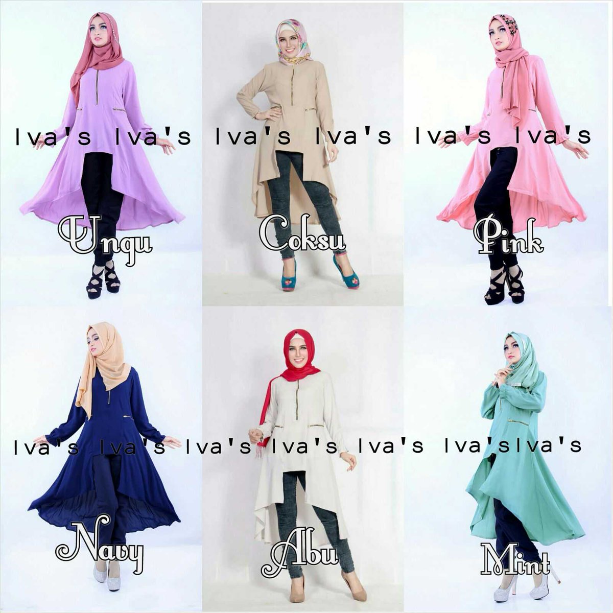 DivaHijabStore's tweet photo. Arabian Tunic Zipper Bahan Ceruti Crept All Size fit to L Bisa busui Harga Ecer Rp 135.000 Grosir Rp. 120.000 https://t.co/2XHCzH8WPK
