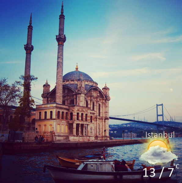 Good morning from #Istanbul We wish you to have #happy #peaceful #successful week with Istanbul on mind.