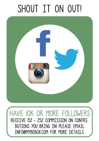 My_BeBox's tweet image. Are you #fitfluential? Receive up to 25% commission! Email: info@mybebox.com for more info. #mealprep #fitness