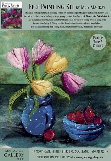 moy_mackay's tweet photo. #Flowers in Felt & Stitch #Search Press with #FeltKit project by #artist Moy Mackay. Great gift idea @moy_mackay https://t.co/ApmKYDqng7