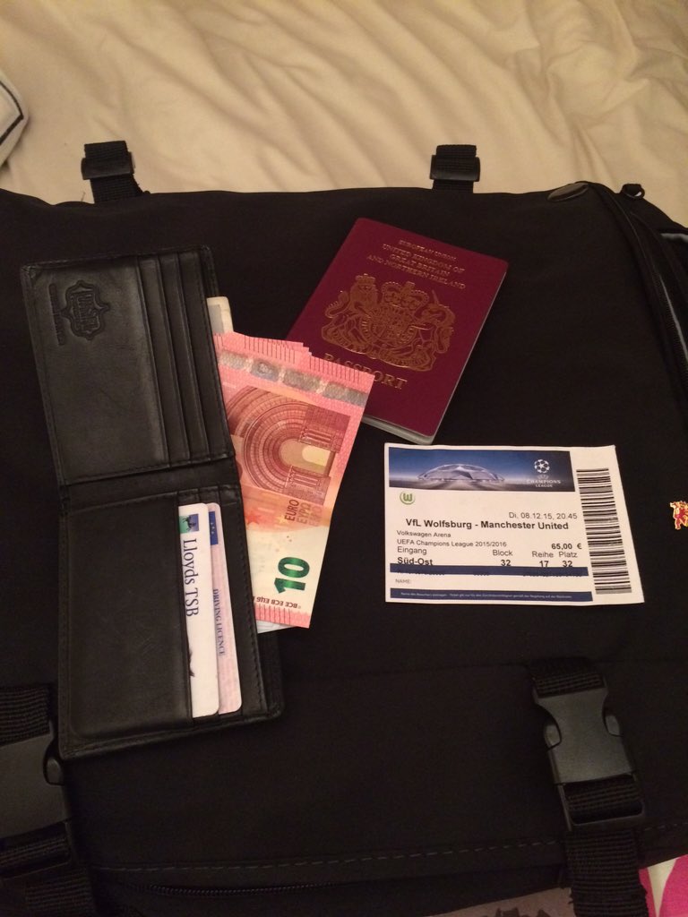 <a href="/troyash10/">troy bennett</a> <a href="/bo_mark/">Mark Bo</a> <a href="/pauljayne22/">Paul Steven Bowler</a> Wolfsburg here we come #RedArmy #united #MUFC