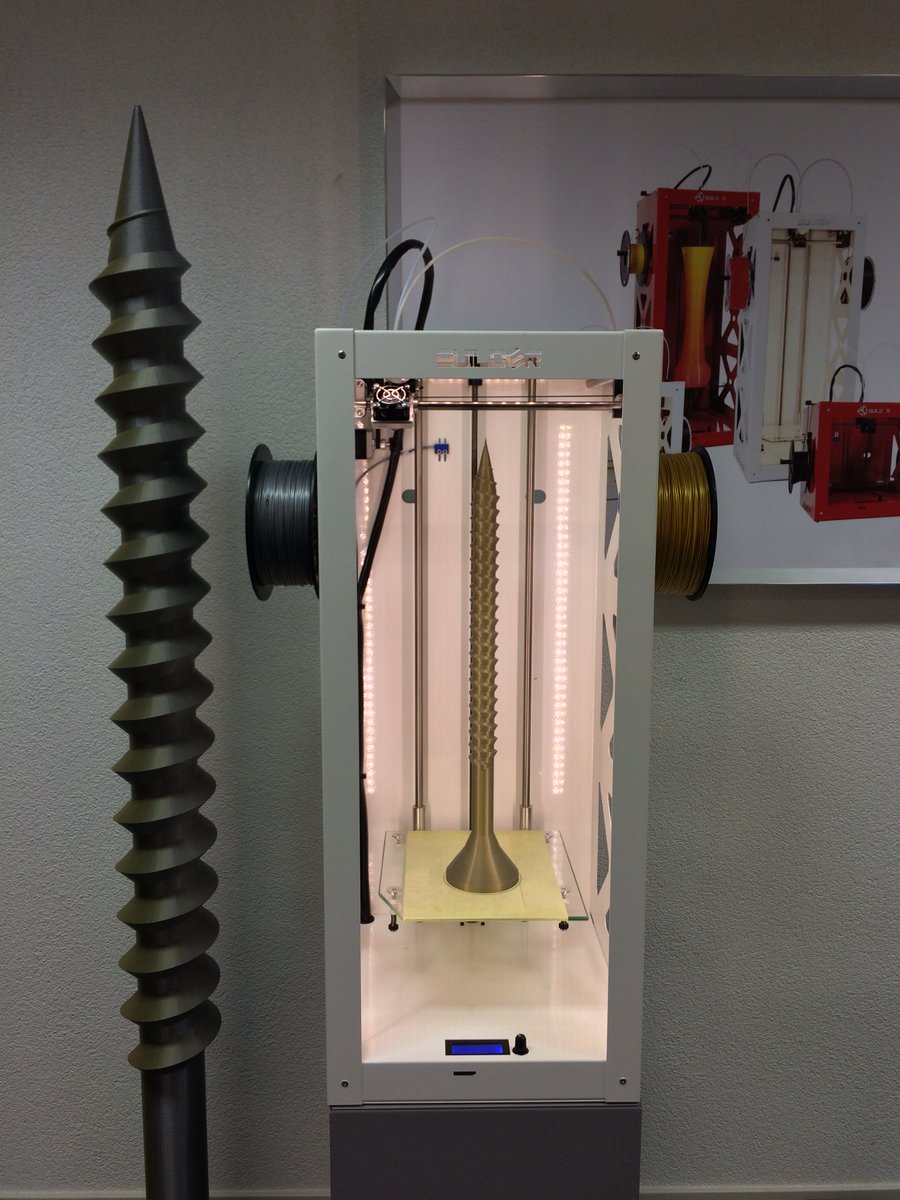 builder3Dprint's tweet photo. Did you know every Builder is tested for 15 hours before leaving our HQ? #funfact #builder3dprinters #bigbuilder https://t.co/75YkN1YaKW