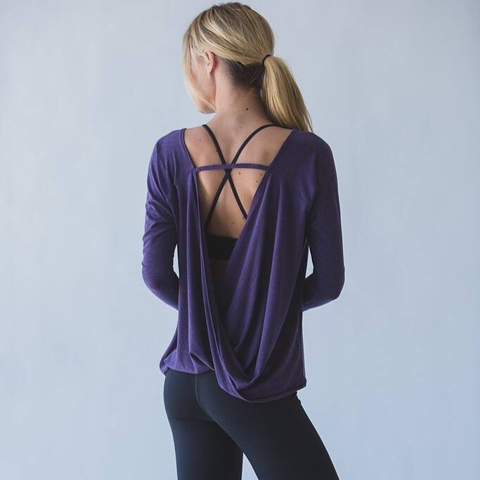 MontielActive's tweet photo. The end to a great weekend, our Hanley Long Sleeve is now in eggplant! https://t.co/E4iQ0YMu6P
