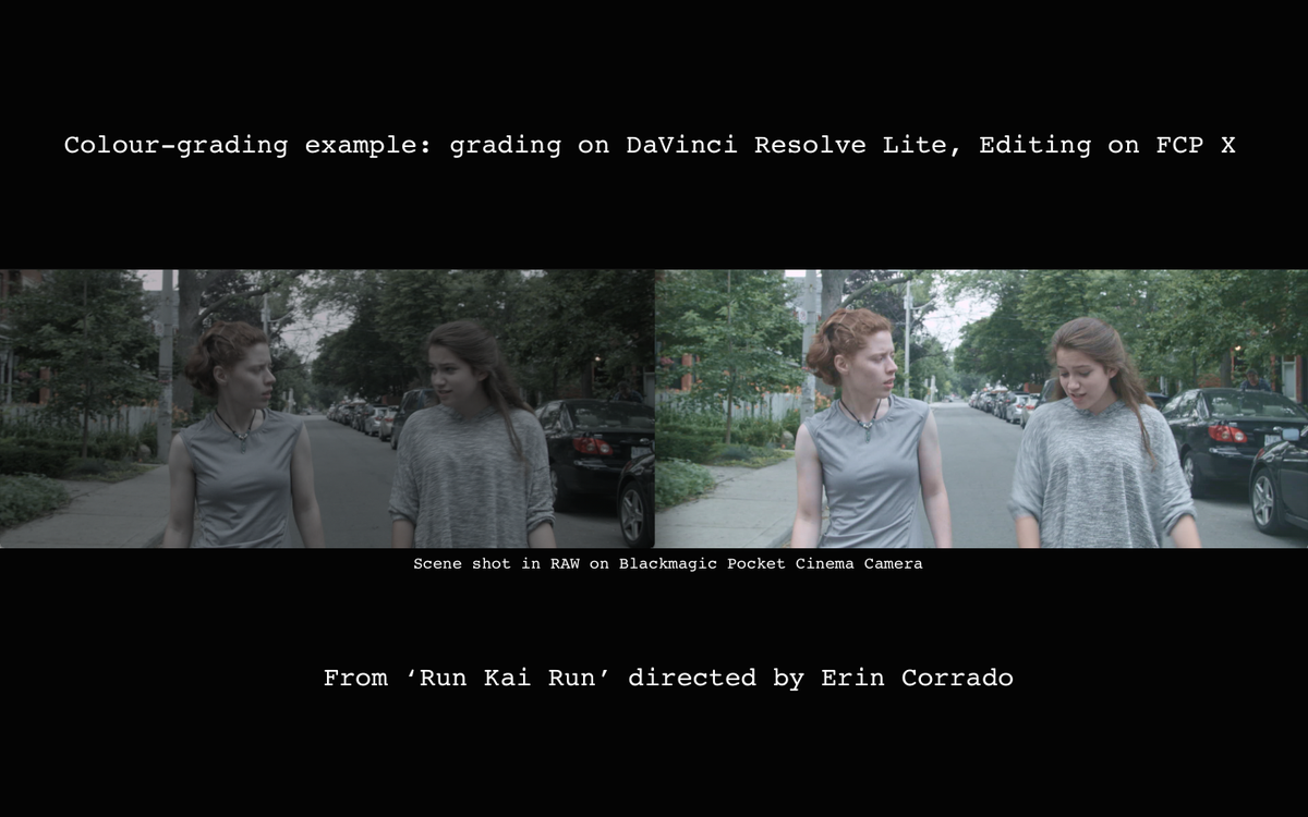 erincorrado's tweet photo. A quick look at what colour-grading can do! #RunKaiRun https://t.co/JJ18n1lHRt https://t.co/aW85yePSmO