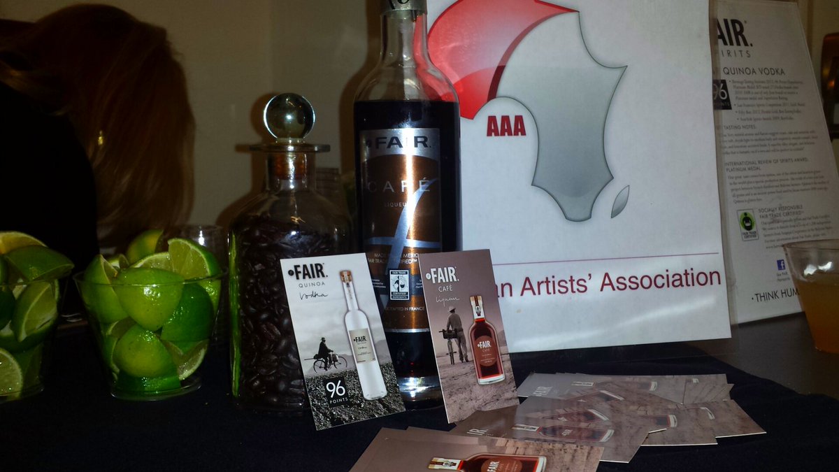 ArchibaldFood's tweet photo. @FAIRSpirits Cafe made with Malawi Fair Trade sugar at the #AfricanArtistsAssociation Gala. @BayPacBeverage https://t.co/yxESunTykZ