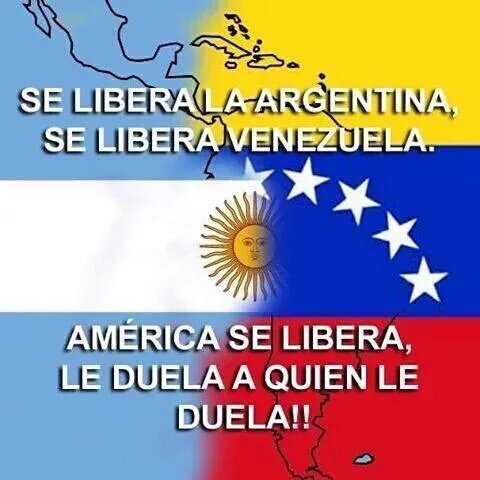 DolarToday's tweet photo. LA ARGENTINA FUE LA PRIMERA EN LOGRAR LIBERTAD AHORA VENEZUELA Y VENDRÁN MAS LIBERACIONES !Gloria al bravo pueblo! https://t.co/Rez9hAMlxb