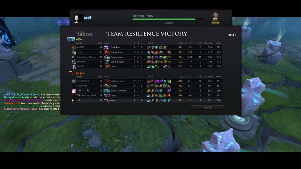 _TeamResilience's tweet photo. Game 1 and game 2 against @eXecutionEsport @ugcleague play offs #labanresilience https://t.co/oLWXZ3eSxh