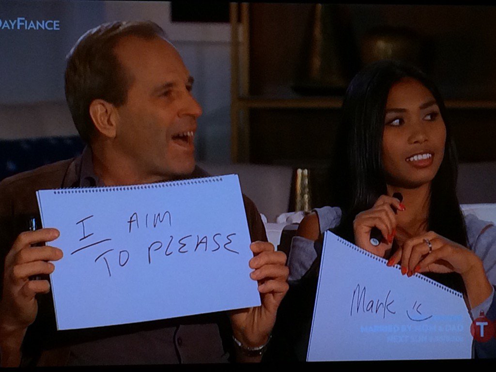 wyshynski's tweet image. She spelled &quot;HELP ME!!!!!!!!!!!!!&quot; wrong #90DayFiance