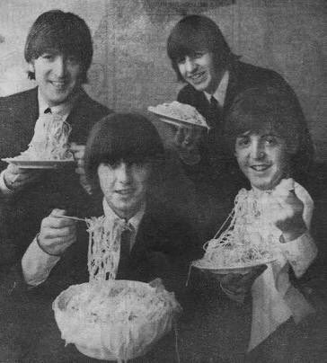 Hey our lunch menu are noodle how bout you folks ?