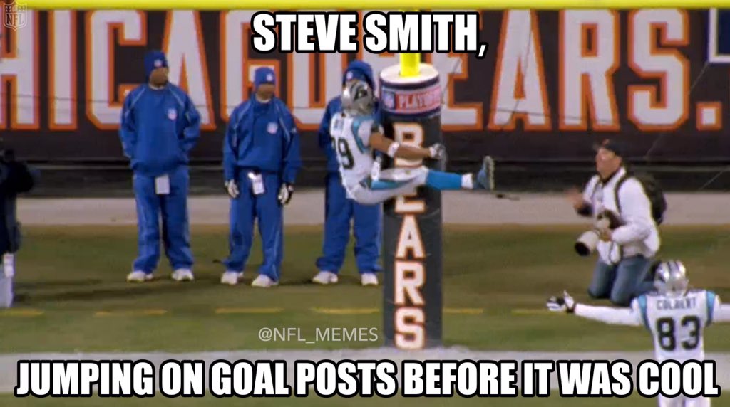 NFLMemes's tweet photo. Hipster Steve Smith https://t.co/98dxw7uuJC