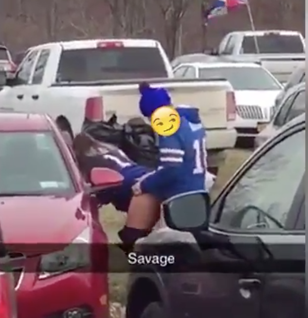 Bills Fans Caught Having Sex In Parki