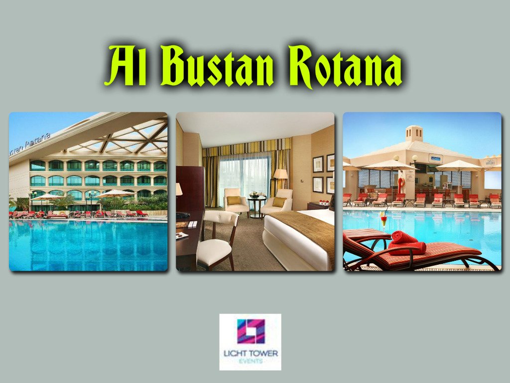LightTowerEvent's tweet photo. We arrange accommodation!!
Check-in at Al Bustan Rotana
For more details, contact@ https://t.co/Sr2KVg87qw https://t.co/j8sFp308j5