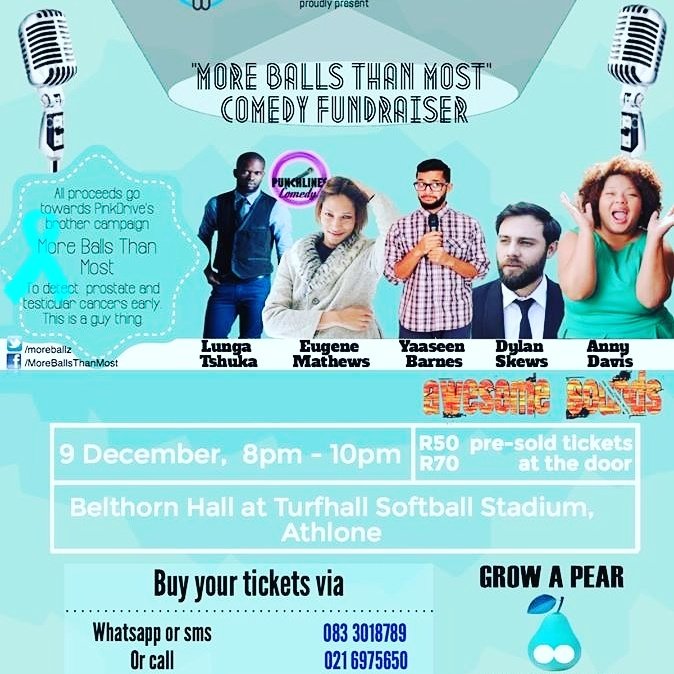 If you like your junk as much as I like mine, don't forget to support #moreballsthanmost @PunchlinesZA