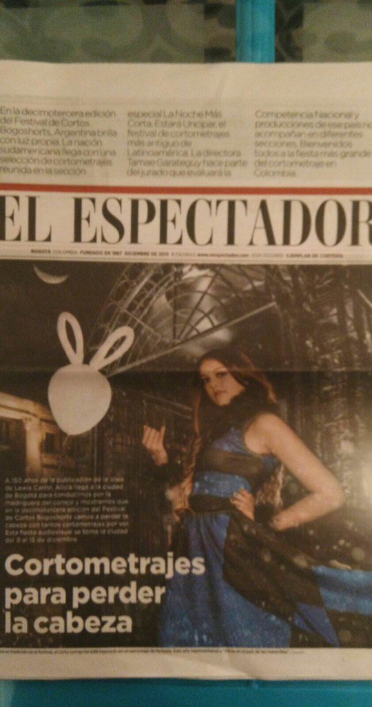 "#GiftofMass una exposición traída desde Italia" go <a href="/bogoshorts/">Festival de Cortos de Bogotá - BOGOSHORTS</a> @UffComINFN <a href="/PaoloScoppola/">Paolo Scoppola</a> las2orillas.co/quiere-perder-…