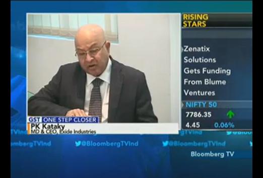 live99874's tweet photo. PK Kataky, Exide Industries: Moderate taxation is justifiable. #BloombergBottomline https://t.co/em5JIloD7c