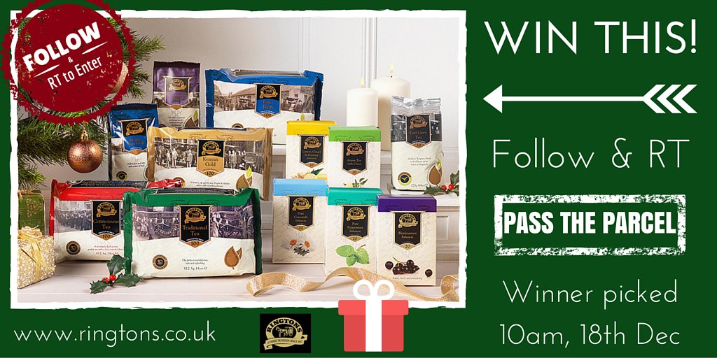 Ringtons's tweet image. Follow and RT to win this Ultimate Tea lover's Gift Set. #passtheringtonsparcel