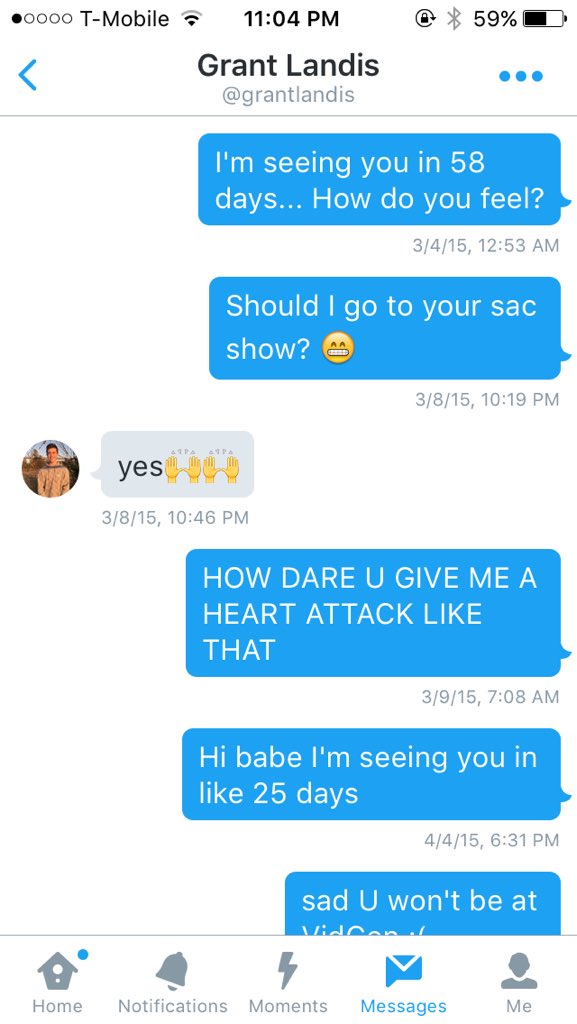 datelandis's tweet photo. so upset @grantlandis unfollowed me. He promised he wouldn't unfollow fans. 😢 https://t.co/xp6zRbsiqJ