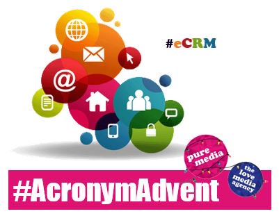 puremedia123's tweet image. What is eCRM? Click the hashtags to find out... #digitaljargon #acronymadvent