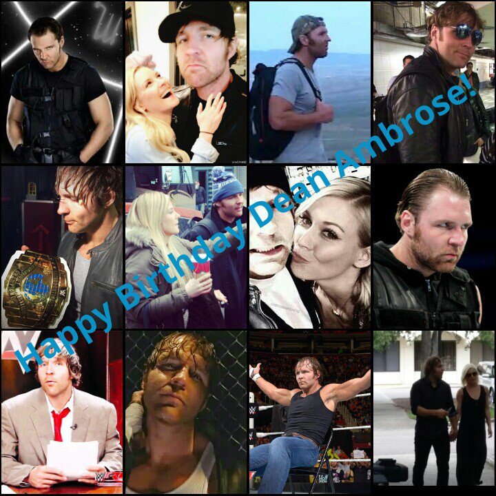 Happy 30th Birthday to one of my favorite wrestlers Dean Ambrose. 