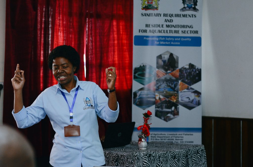 unidosmap's tweet photo. Training on Sanitary Requirements for the Aquaculture sector ongoing in Nakuru, Kenya @AAKfishKenya @sarnissa https://t.co/zCquMaVBM9