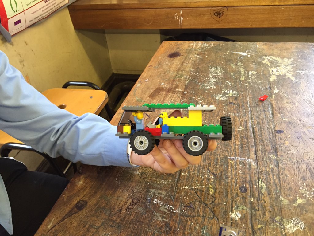 westmonmaths's tweet photo. 7M using their numeracy skills to design Lego vehicles to transport a marble with @Techniquest https://t.co/mZgY15ui6y