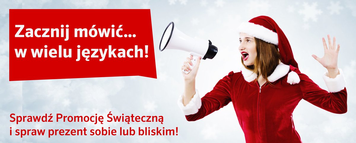 BerlitzPoland's tweet photo. Chcesz podarować bliskim niebanalny prezent na gwiazdkę? Sprawdź naszą promocję świąteczną https://t.co/7xzDPJLenZ https://t.co/NyZnRHptyx