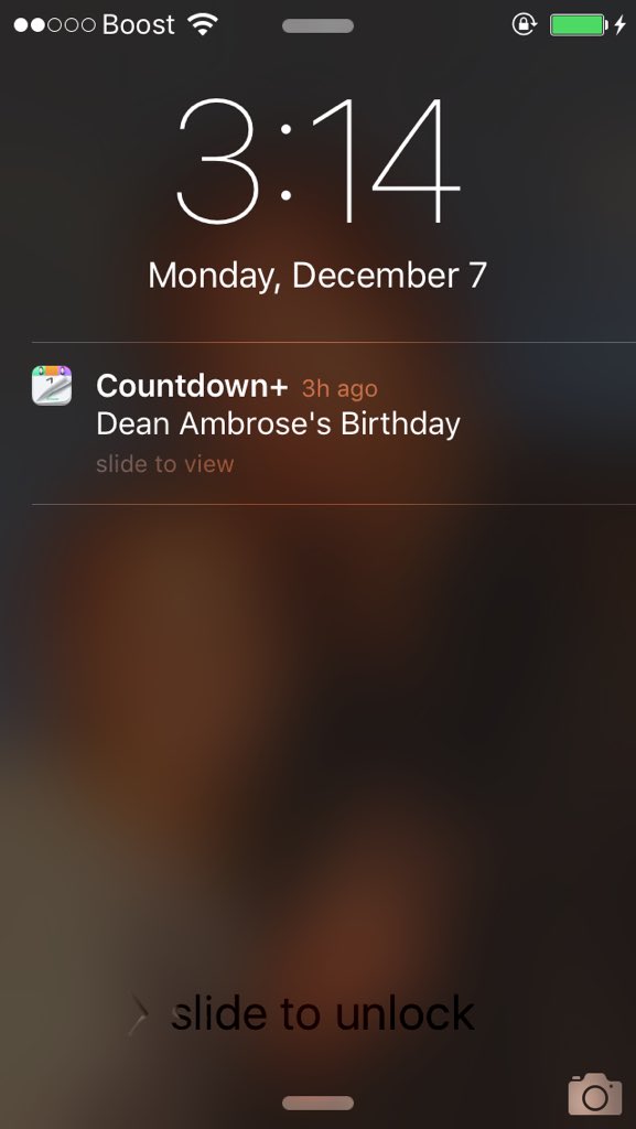 Happy Birthday Dean Ambrose! 