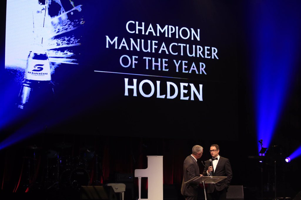 supercars's tweet image. The lion roars again as @holden_aus and @HoldenMsport take out champion manufacturer. #V8SC