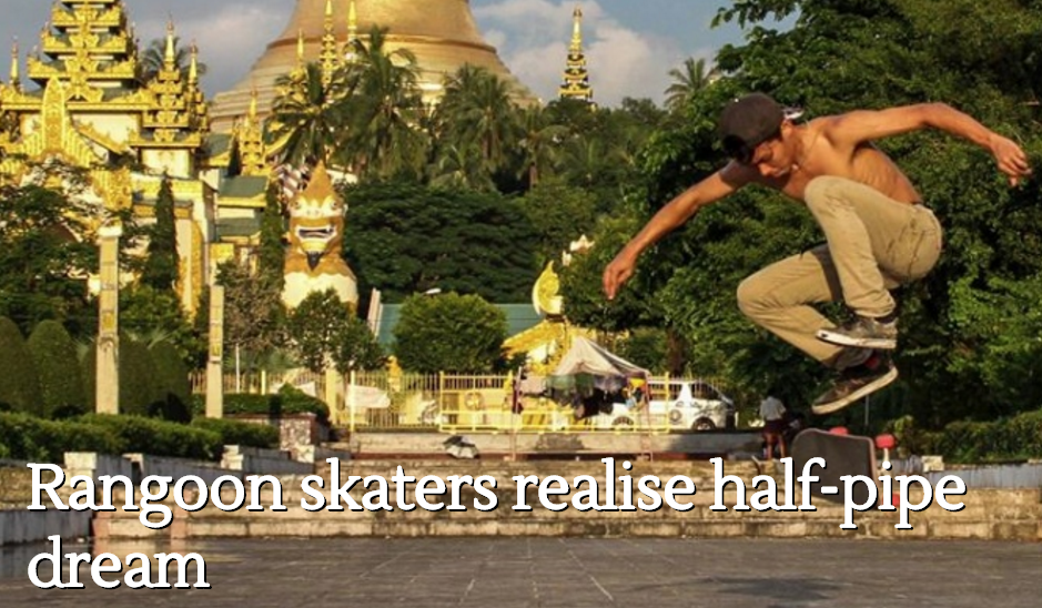 Skateboarding no longer a half-pipe dream for youth in #Rangoon #Burma dvb.no/news/rangoon-s… #Myanmar