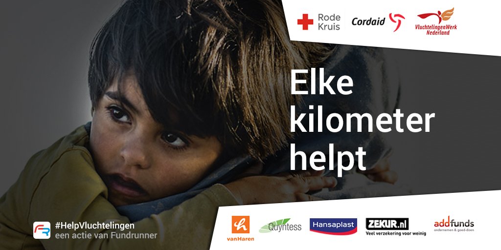3 km gewandeld = €1,54 donatie @#HelpVluchtelingen. Dank #sponsors! fnr.li/go/c/81 #Fundrunner