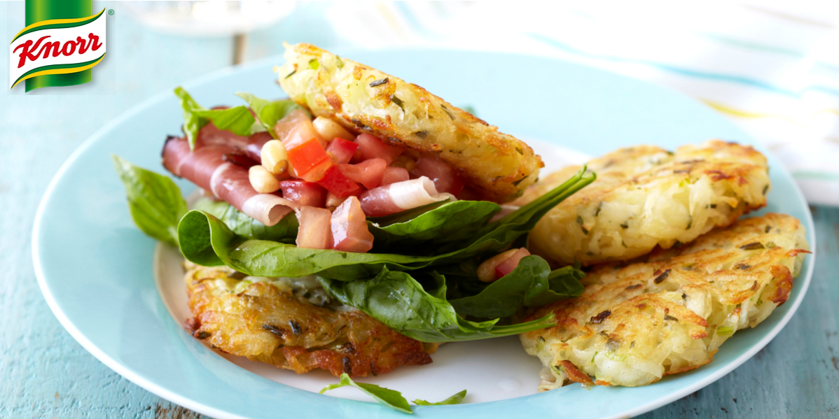 whats4dinnerSA's tweet photo. #FestiveSnack: DELISH Potato Rosti Stacks with Spinach & Parma Ham > https://t.co/8RtUfc5bYI https://t.co/B6qZoNSKZQ