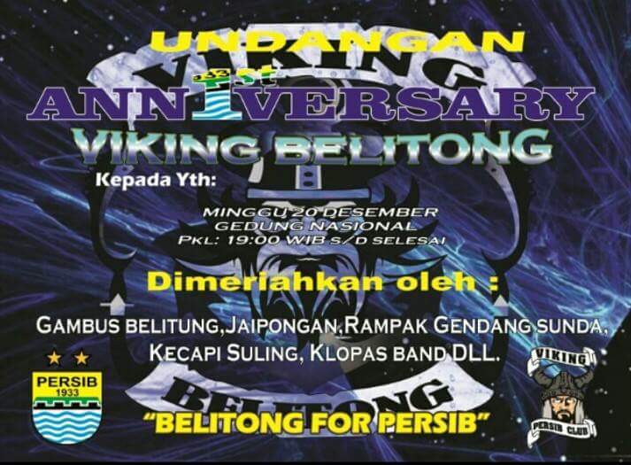 wan_aciu's tweet photo. 1st anniversary VIKING BELITUNG ISLAND.
hayu merapat dulur2 bobotoh saalam dunya. Minta doa dan dukungannya https://t.co/qsZo45X2jE