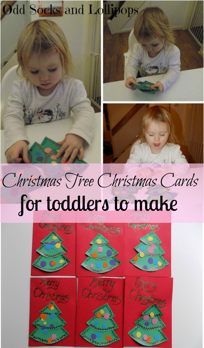 OddSocksBlog's tweet photo. Making some fun and easy Christmas cards with my toddler - https://t.co/4GjsORDQHS what do you think? https://t.co/uj1M2HYPBD