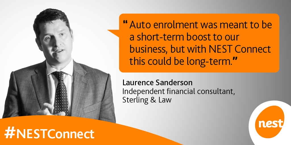 nestpensions's tweet photo. The ease of #NESTConnect can help advisers offer more with #autoenrolment https://t.co/iobtaHi40s https://t.co/WKpigoznT7