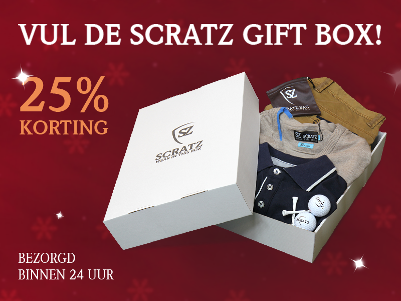 Nieuw: SCRATZ Gift Box! 25% Korting op de inhoud! bit.ly/1YTEzhE @golfnl <a href="/timsluitergolf/">Tim Sluiter</a> <a href="/martijnpaehlig/">martijn paehlig</a>