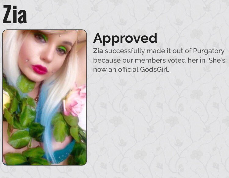 Thank you to everyone who voted for me on @GodsGirls 😍 we did it! https://t.co/OHzty86Huy