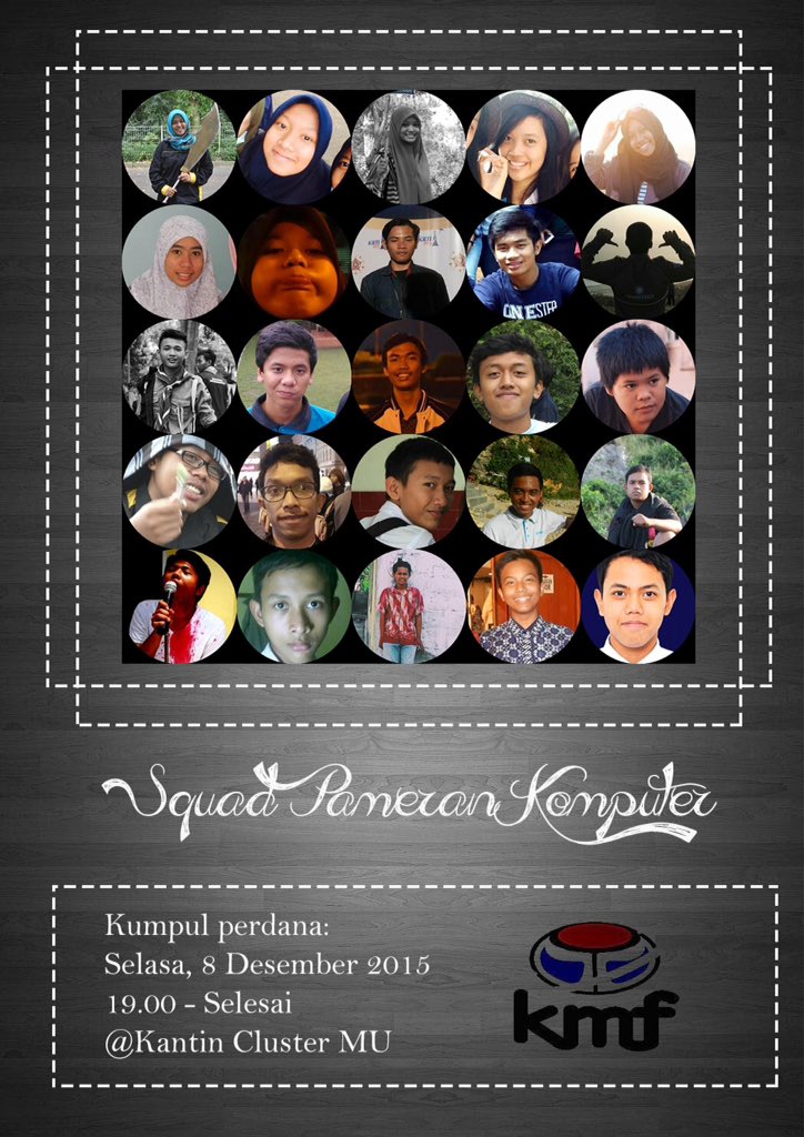 kmf_ugm's tweet photo. Dan inilah squad pameran komputer 2016 https://t.co/ji2wujFV4c