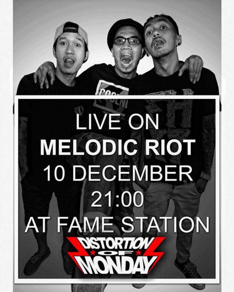 Hello DOM FAMILY.. Tanggal 10 Desember 2015 kita bakal bersenang-senang di MELODIC RIOT. Sampai ketemu disana ya 😁