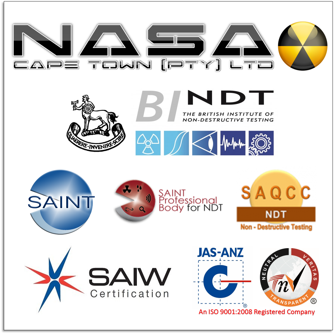ndtacademy's tweet photo. We are now the only School in South Africa that is SAINT, SAINT PB, SAIW Certification, SAQCC and BiNDT Approved! https://t.co/88KBDZzmY4