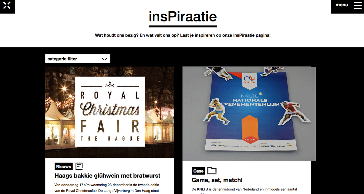 StudioPiraat's tweet photo. De #insPiraatie is er weer uit! Lees mee op https://t.co/ybBW8iFmWC of schrijf je in &amp; ontvang hem per mail. https://t.co/l33aTQ0MNF