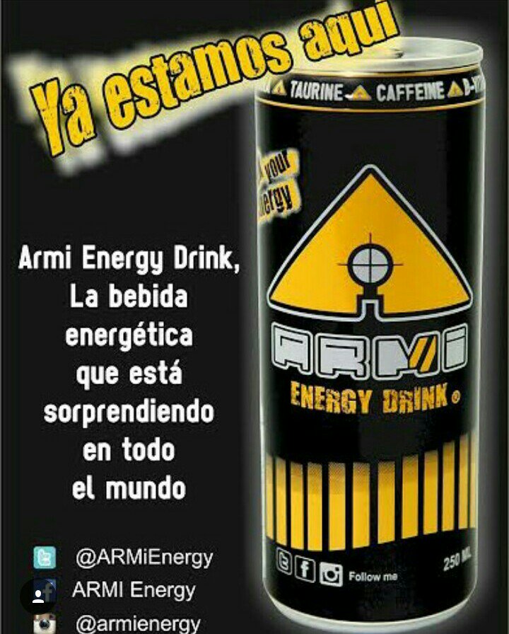 Virgy_Martinez's tweet photo. Ya ESTAMOS AQUÍ!!!  @ARMIEnergy            #ARMIEnergyDrink  #ARMIEnergy #ARMILife https://t.co/ruc4ZOcdNr