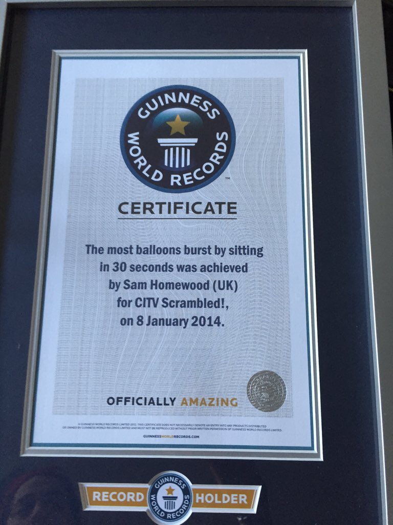 If I can break world records, you can do anything. #mondaymotivation