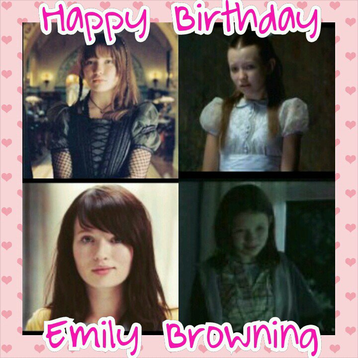 Happy Birthday Emily Browning   Much Peace, Health And Happiness   