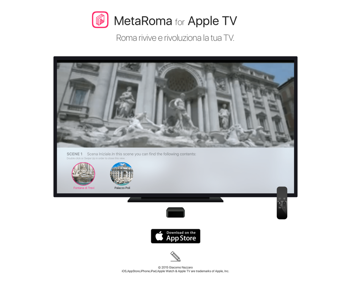 MetaRomaAPP's tweet photo. Introducing #MetaRoma for #AppleTV . Download it on the #AppStore https://t.co/TnWQhyC3Lz