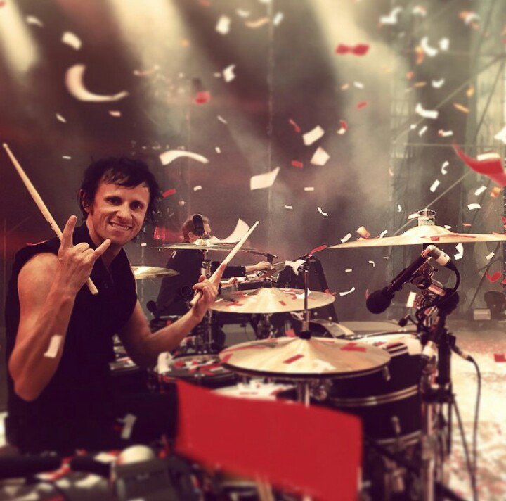 Happy birthday to the most talented drummer I know! thank you for impressing on each song and show!  